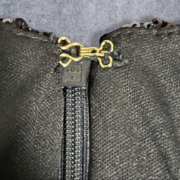 LULUS Delightful Ways Navy Blue Sequin Mini Bodycon Dress Size SMALL - Picture 15 of 16